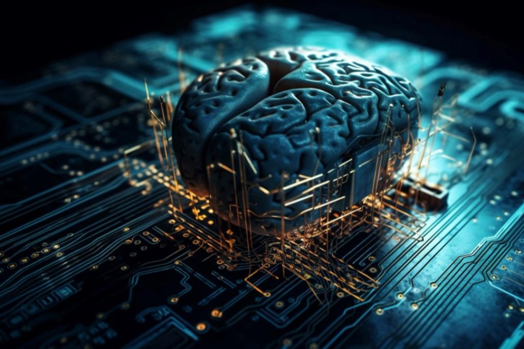 在電路板上鑲嵌一個大腦，如同告知科技已經可以獨立思考