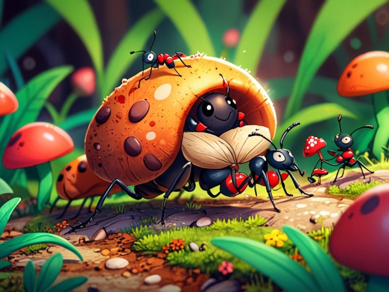 Leonardo Anime XL A whimsical cartoon illustration of ants wor 3 Leonardo Anime XL A whimsical cartoon illustration of ants wor 3