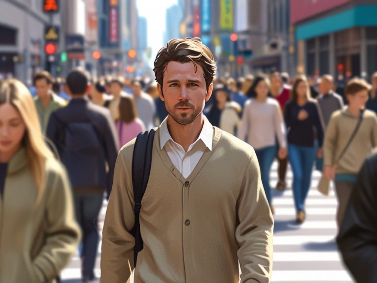 Leonardo Anime XL A busy city street filled with rushing pedes 3 Leonardo Anime XL A busy city street filled with rushing pedes 3