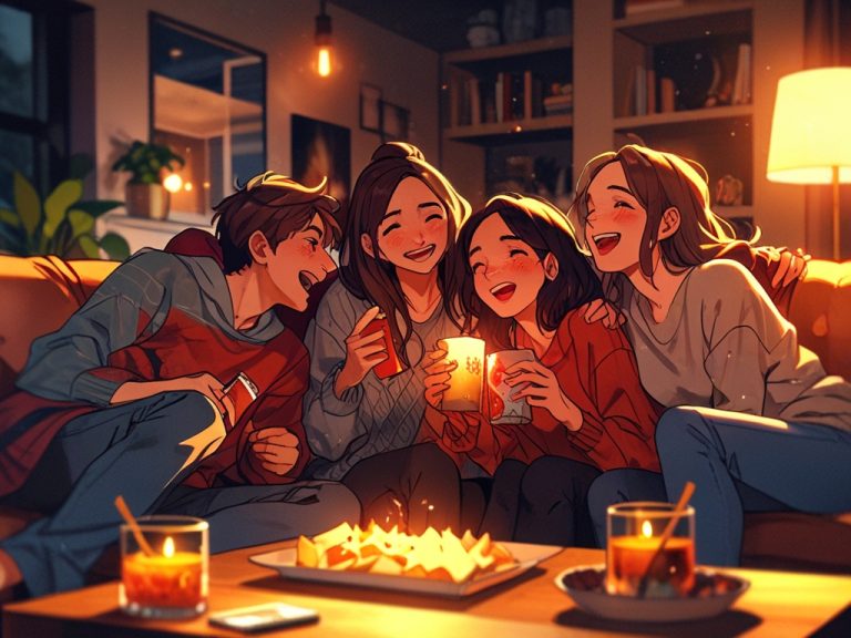 Leonardo Anime XL A group of close friends sitting on a cozy s 0 Leonardo Anime XL A group of close friends sitting on a cozy s 0
