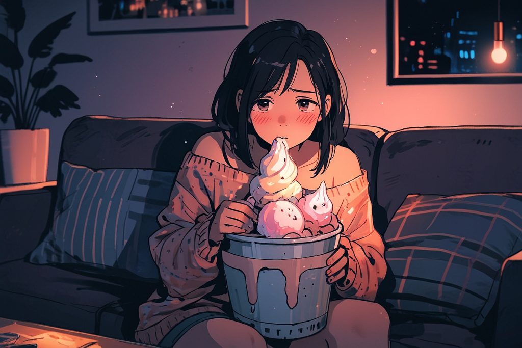 為什麼失戀一定要配冰淇淋？