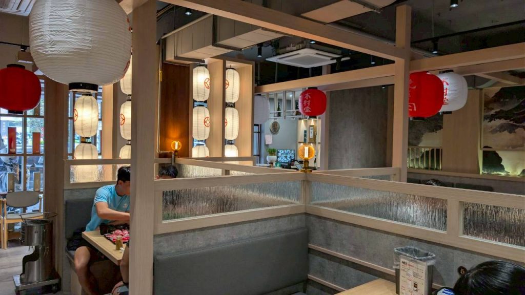 木村堂燒肉平鎮店 店內環境