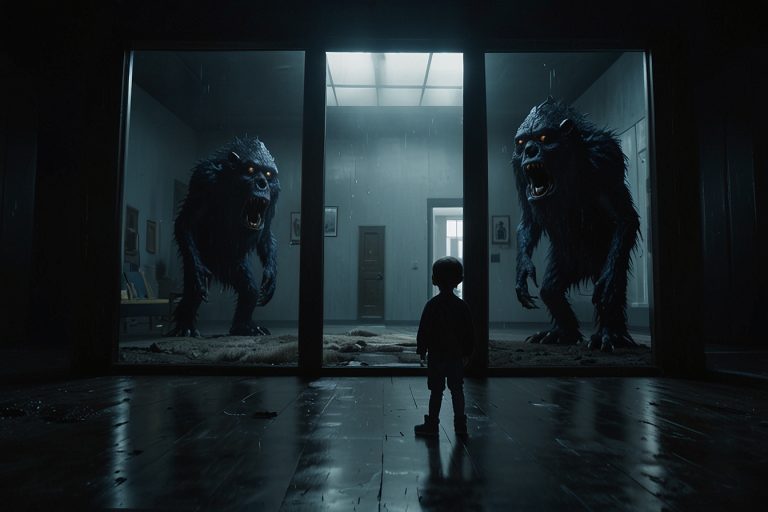 Leonardo Lightning XL Cinematic shot a person standing between 2